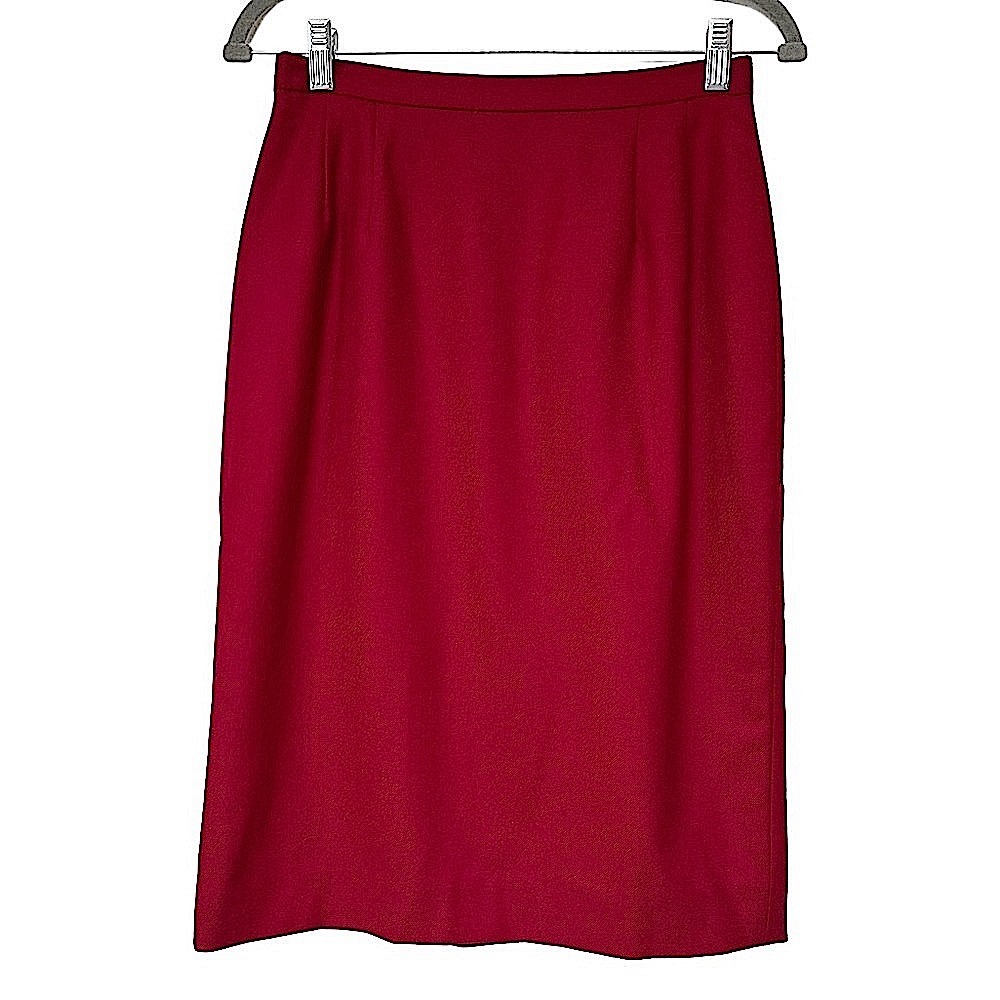 {Pendleton} Vintage 100% Wool Midi Pencil Skirt